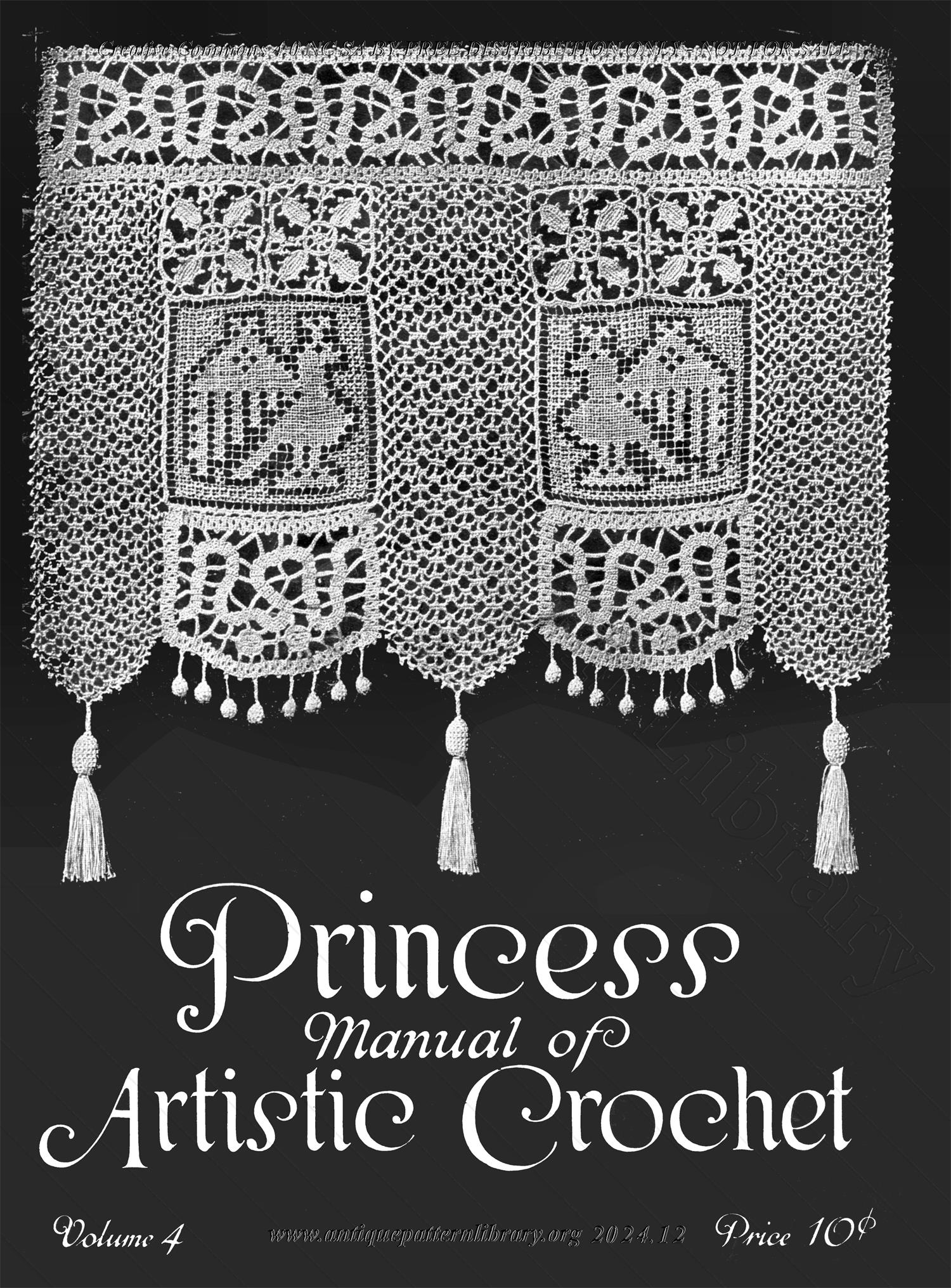 B-JA135 Princess Manual of Artistic Crochet