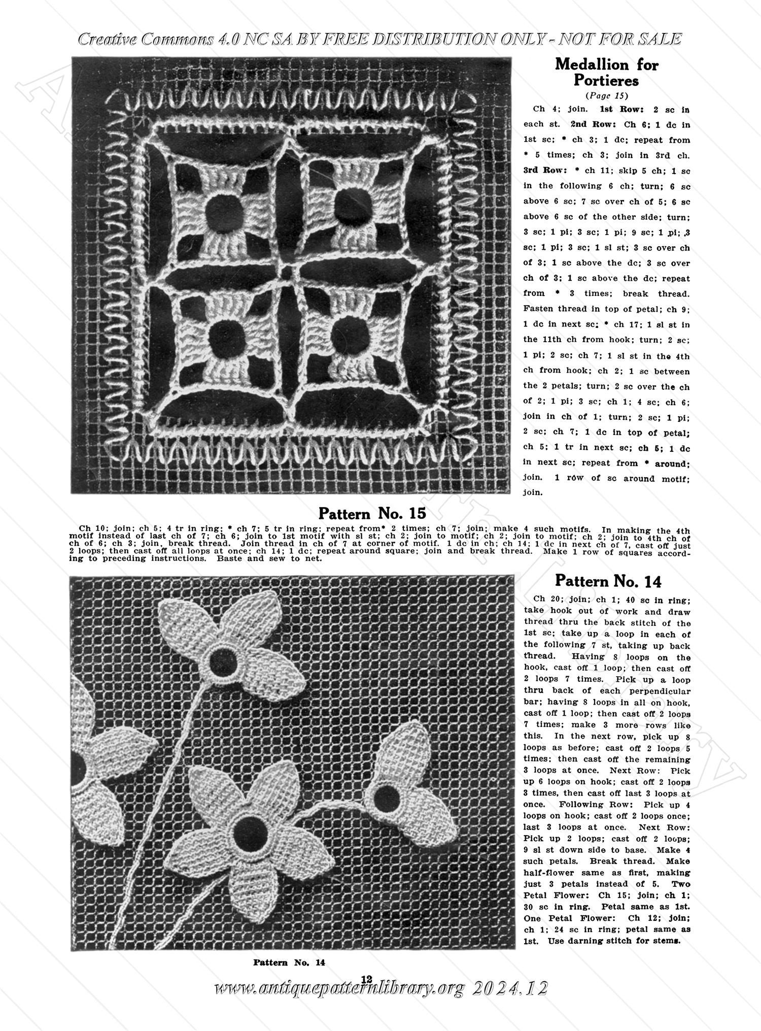 B-JA135 Princess Manual of Artistic Crochet