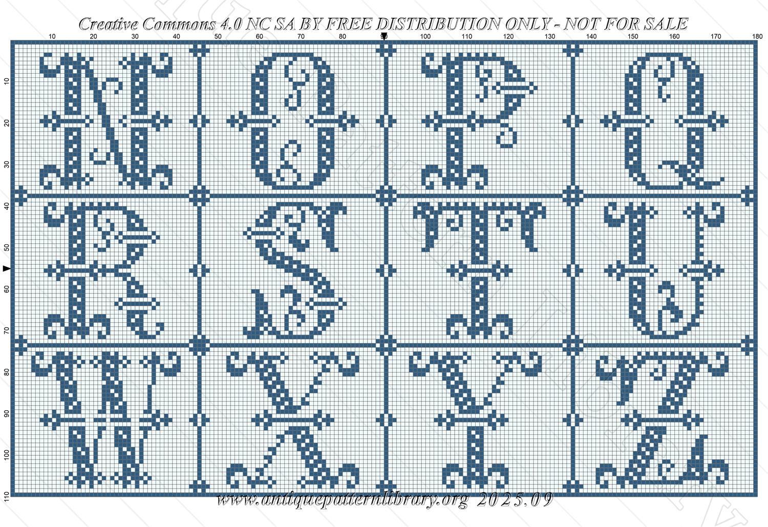 C-YS018 Alphabets Varis