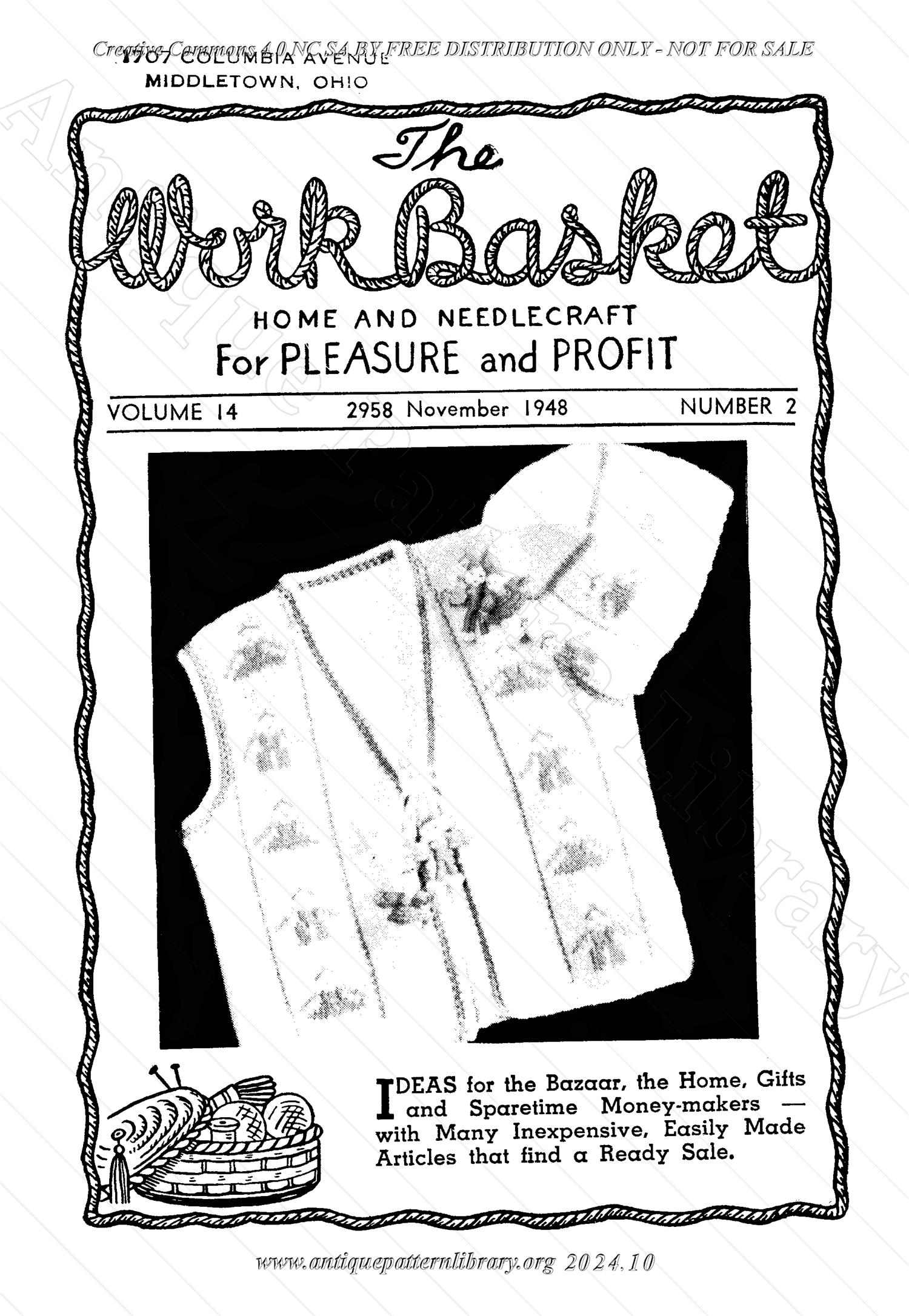 I-WB142 The Workbasket Volume 14 November 1948 No. 2