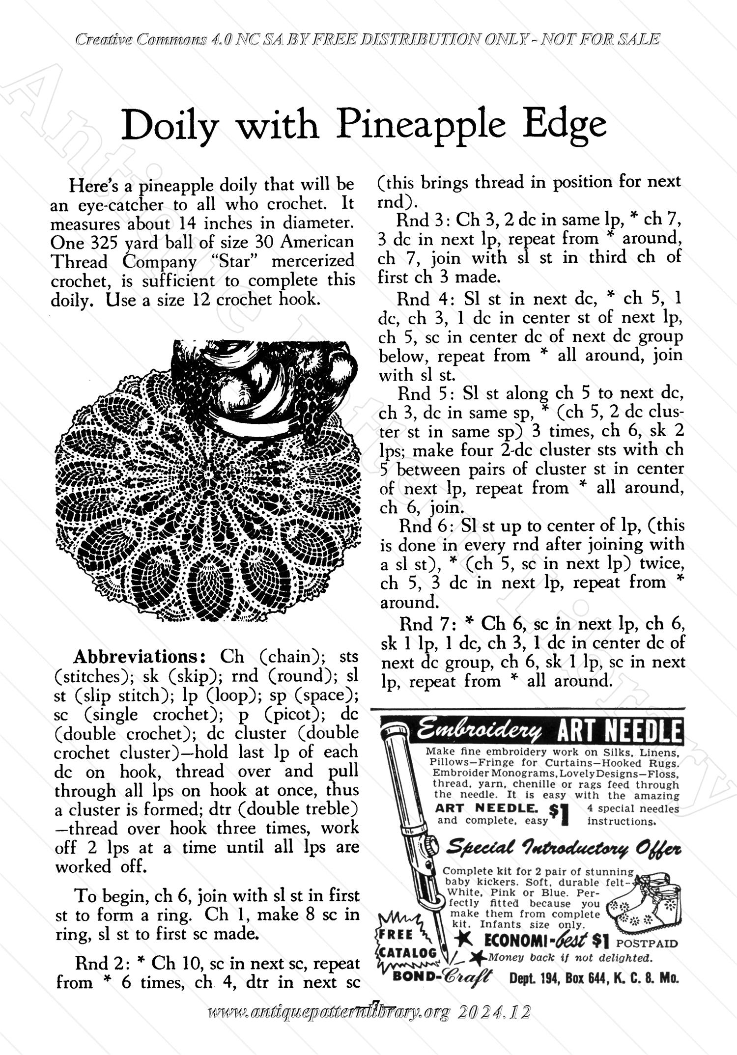 I-WB147 The Workbasket Volume 14 April 1949 No. 7