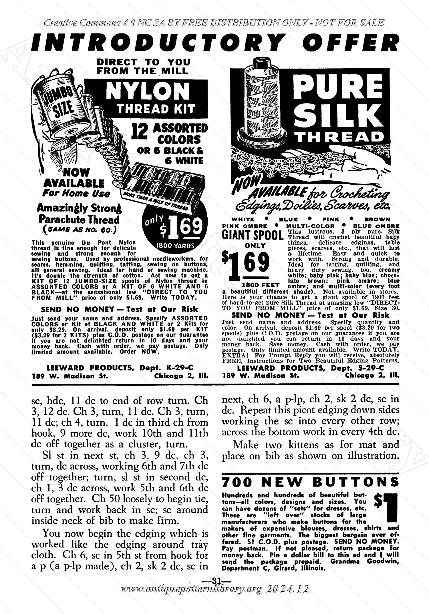 I-WB147 The Workbasket Volume 14 April 1949 No. 7