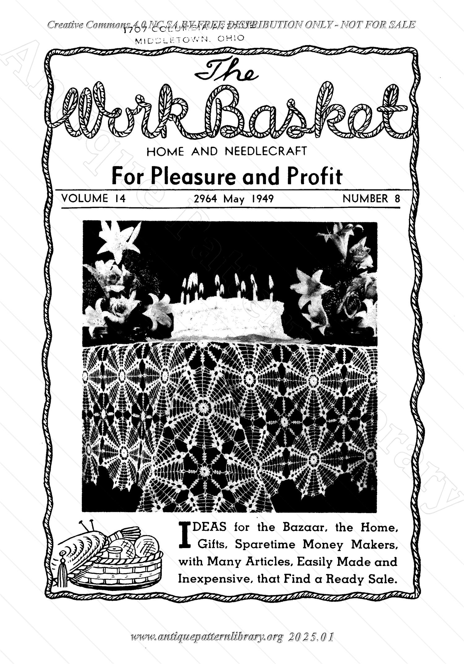 I-WB148 The Workbasket Volume 14 May 1949 No. 8