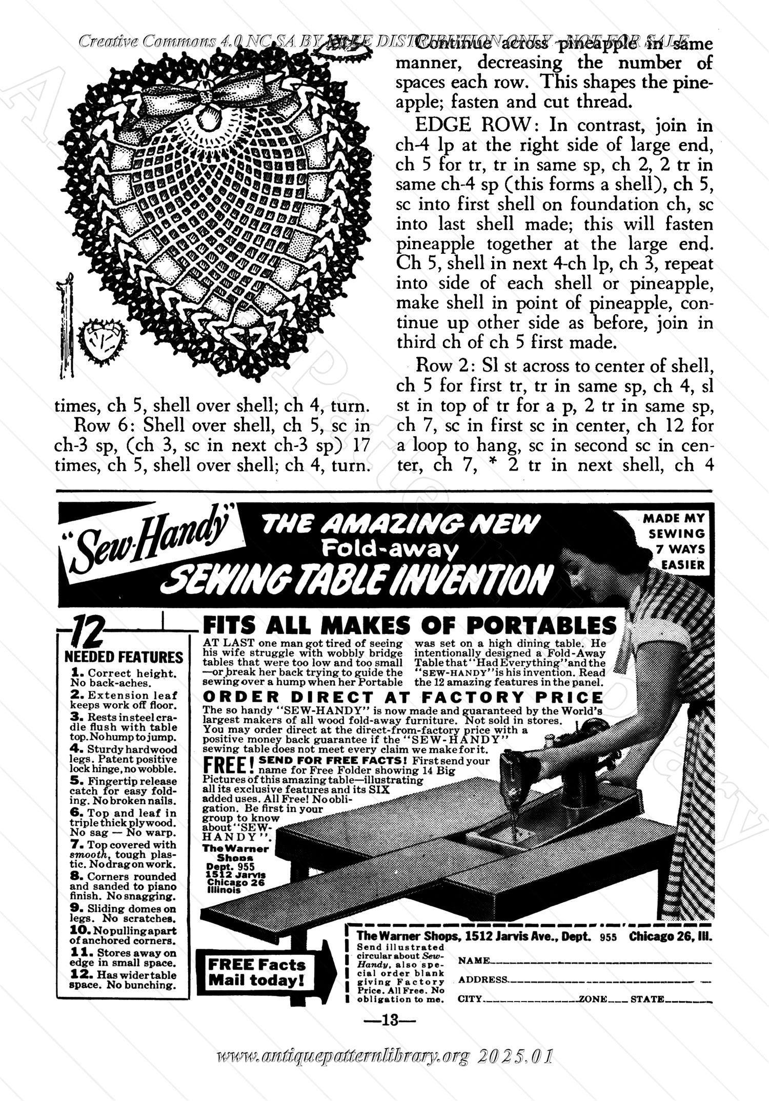 I-WB148 The Workbasket Volume 14 May 1949 No. 8