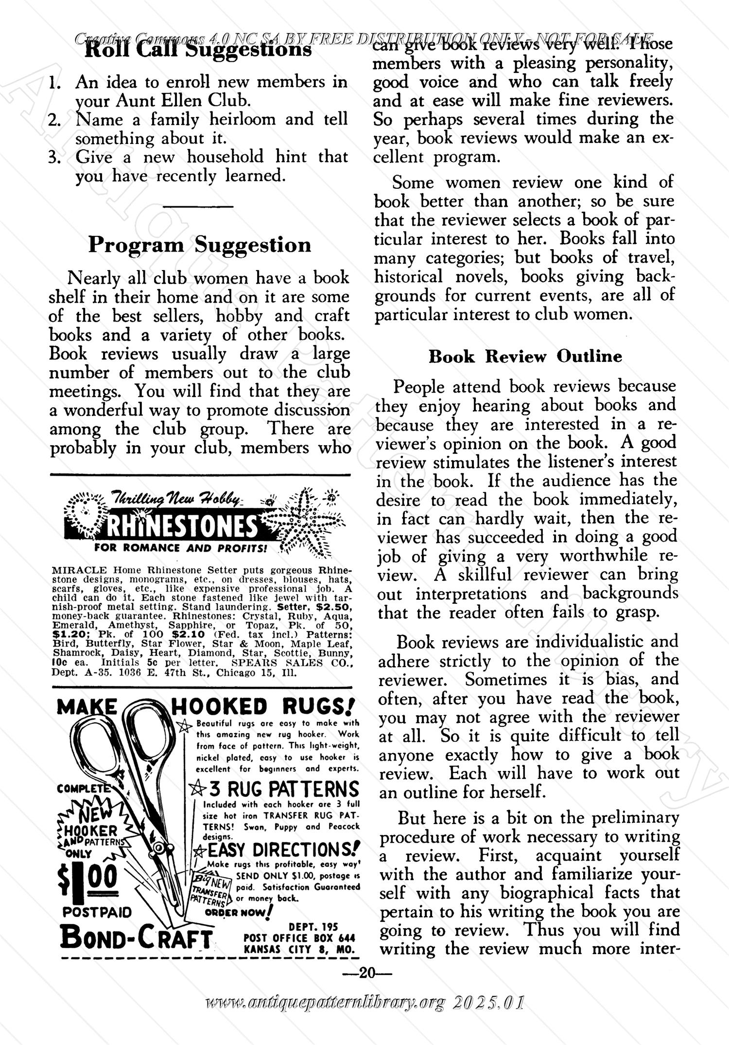 I-WB148 The Workbasket Volume 14 May 1949 No. 8