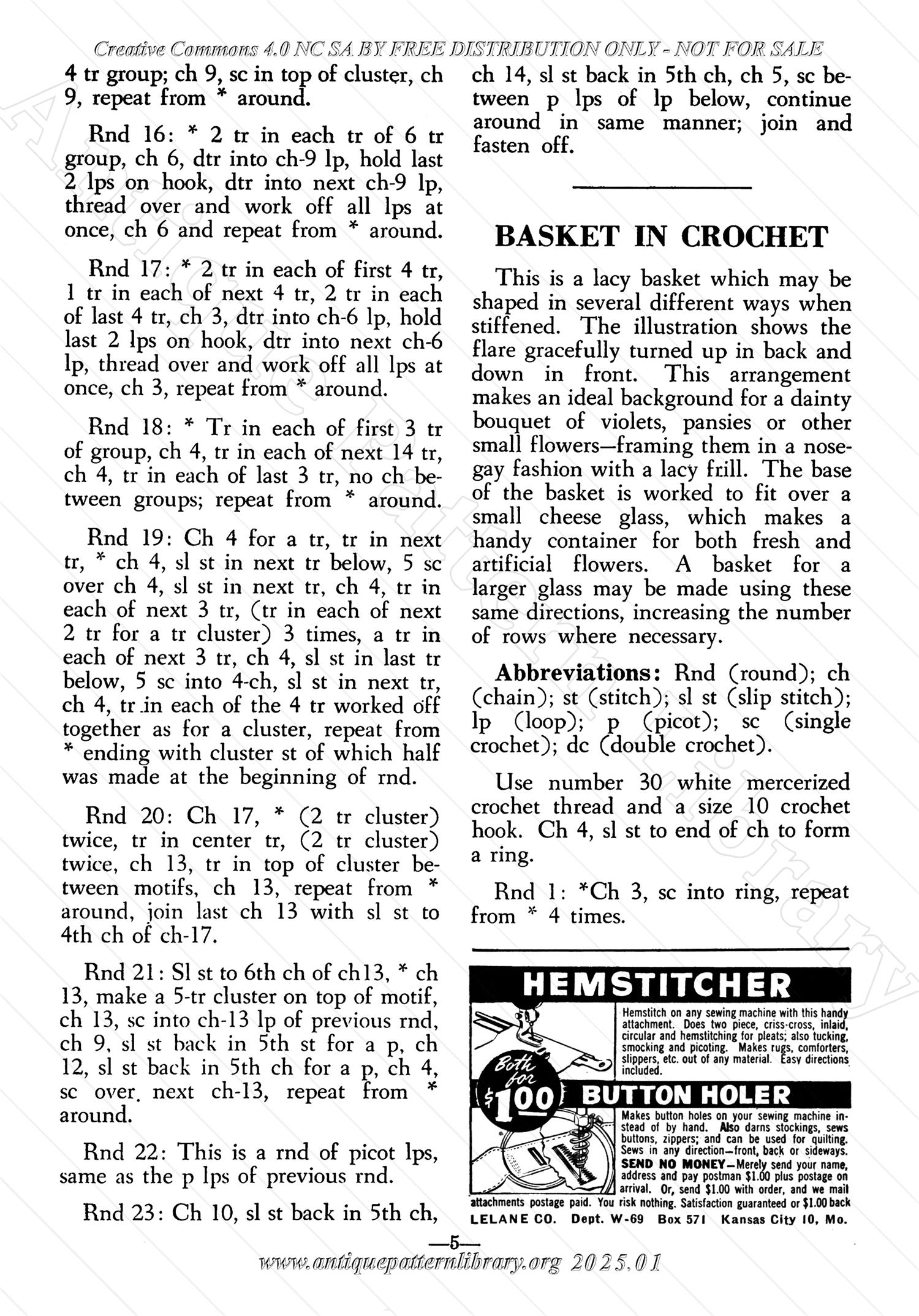 I-WB149 The Workbasket Volume 14 June 1949 No. 9