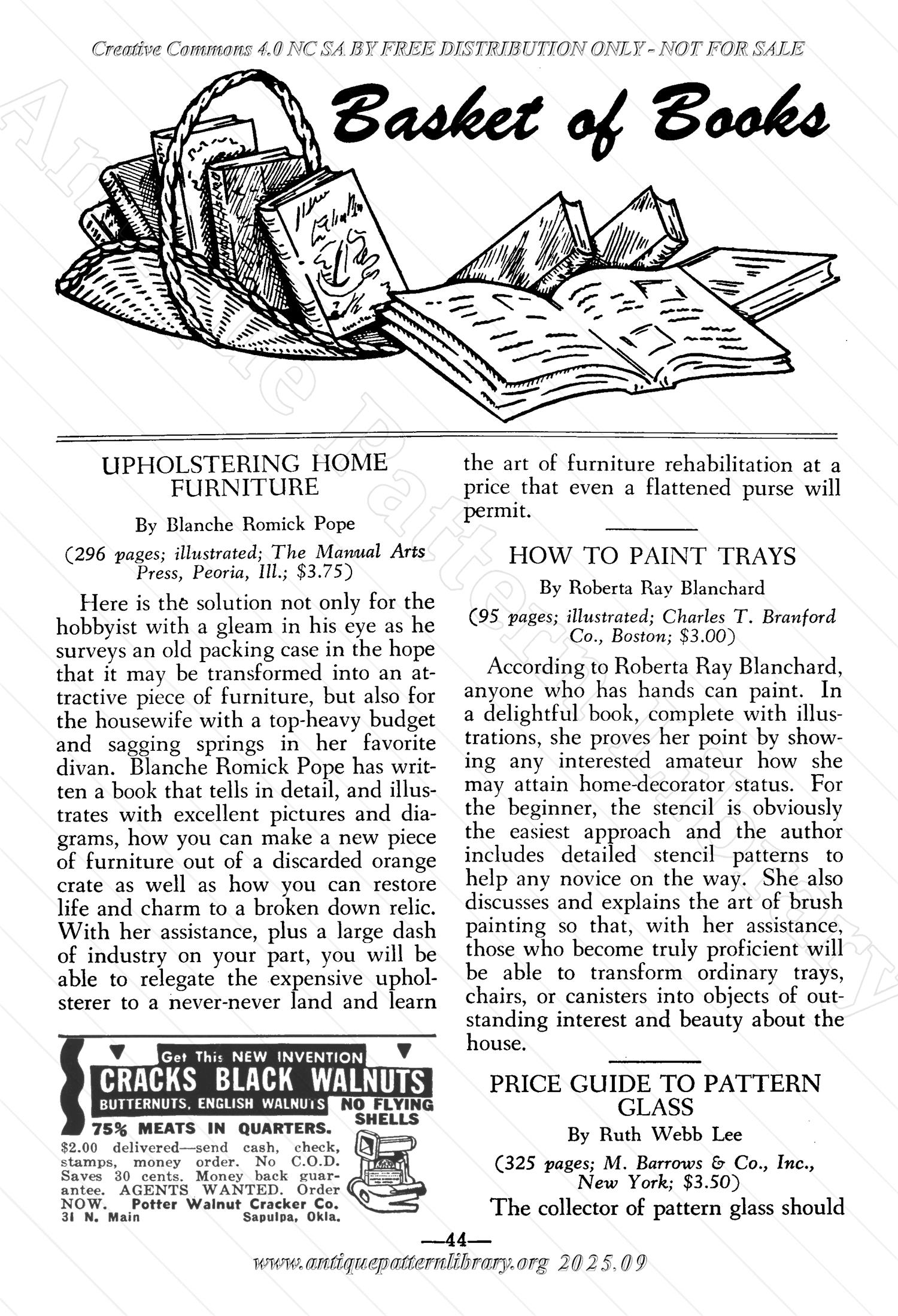 I-WB152 The Workbasket Volume 15 November 1949  No. 2