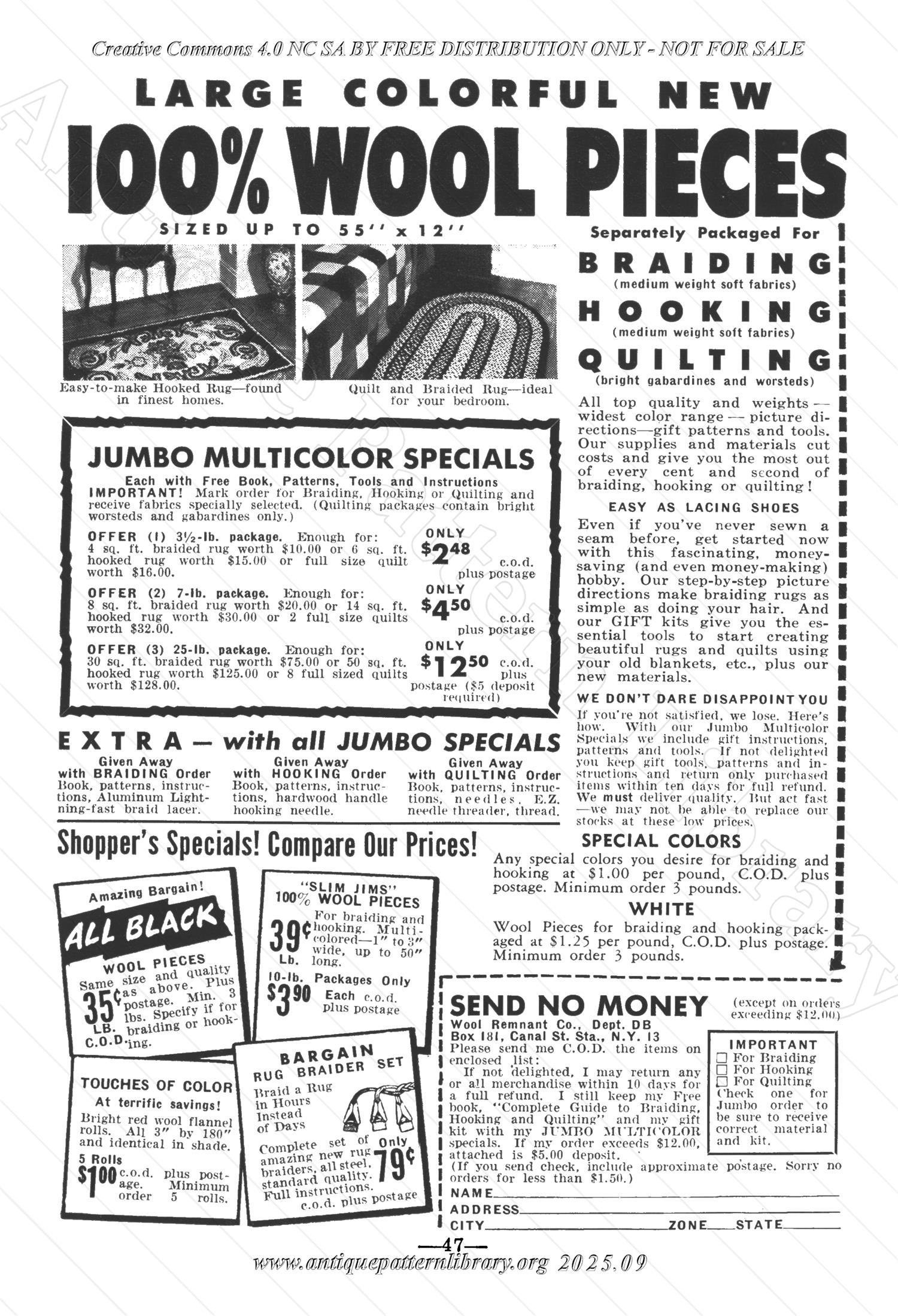 I-WB152 The Workbasket Volume 15 November 1949  No. 2
