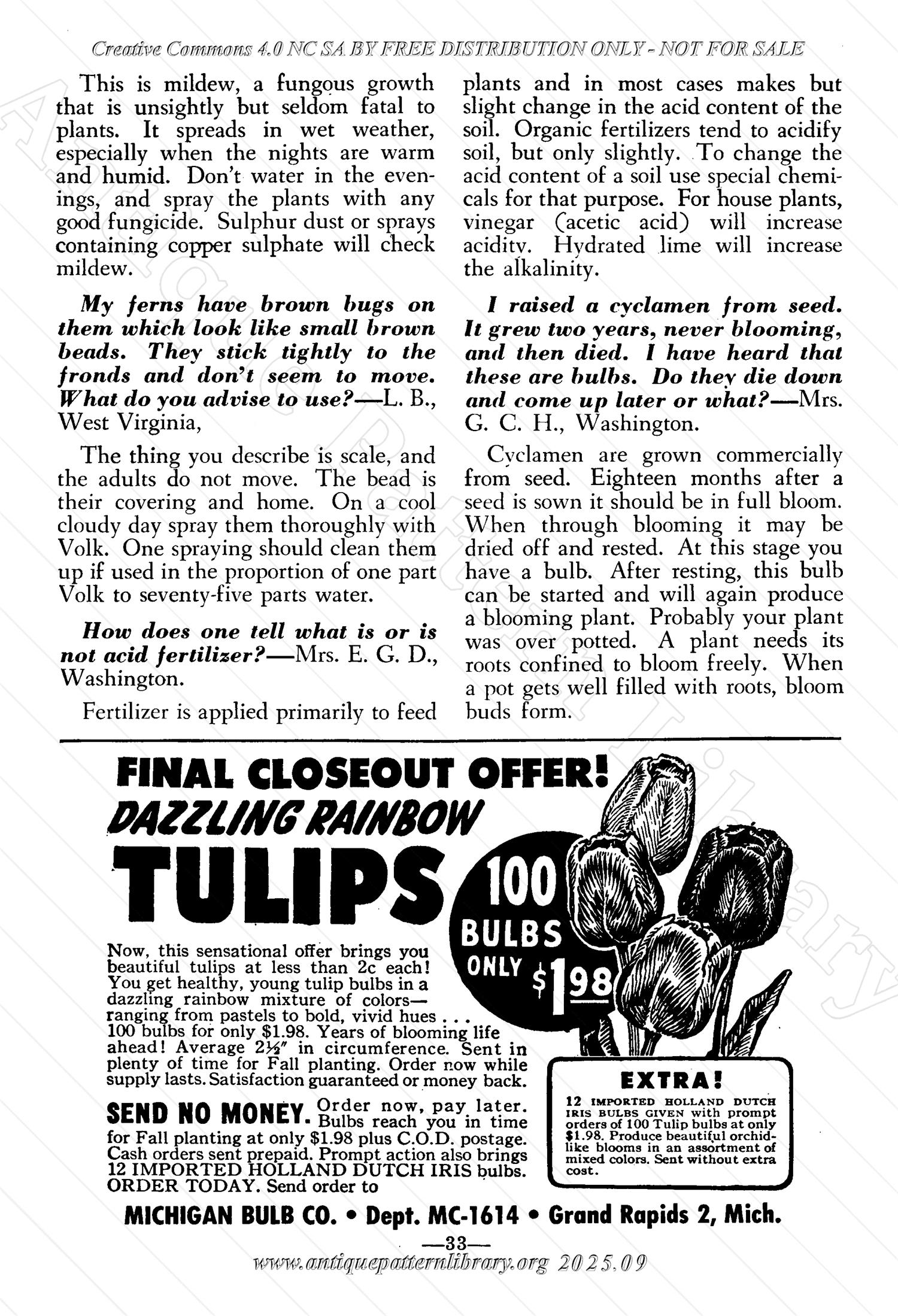 I-WB161 The Workbasket Volume 16 October 1950 Number 1