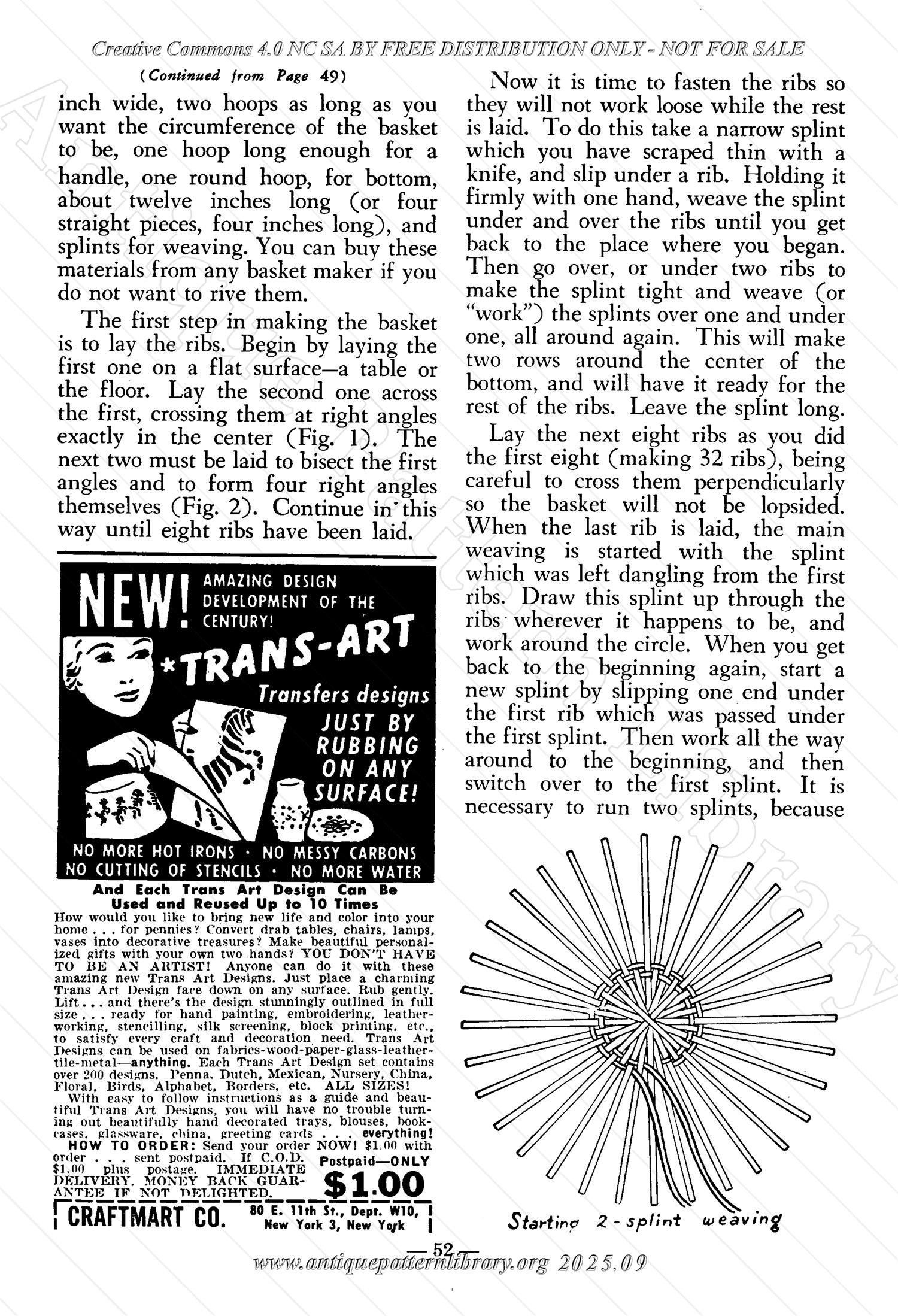 I-WB161 The Workbasket Volume 16 October 1950 Number 1