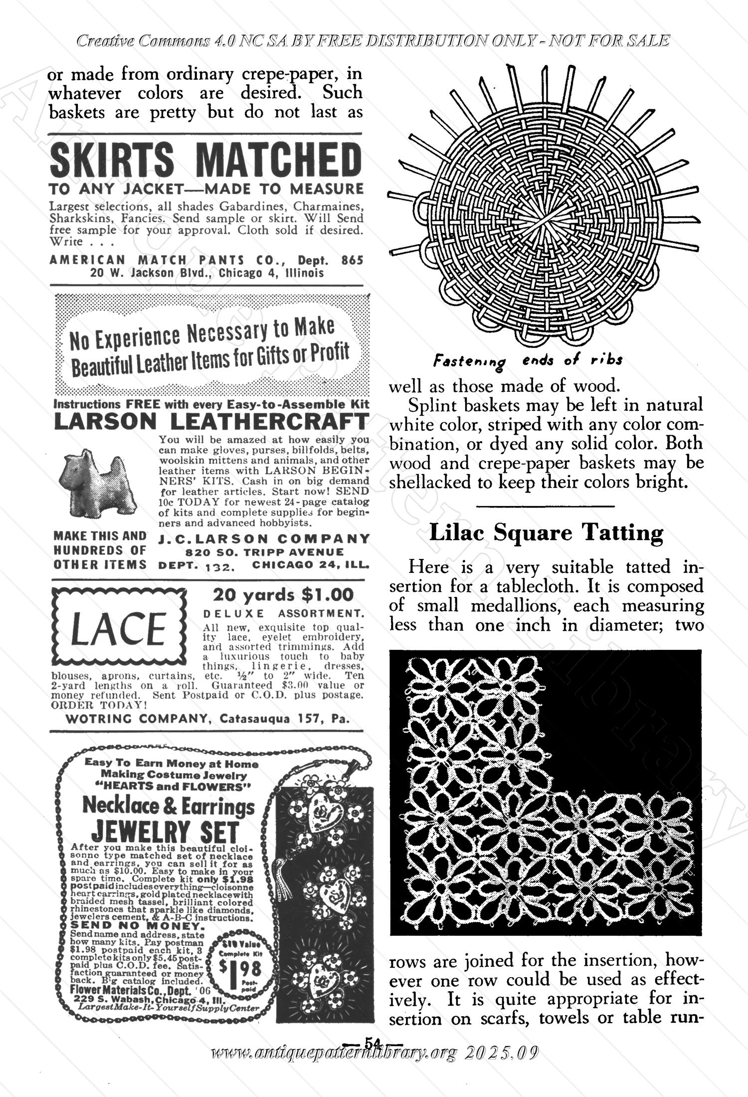 I-WB161 The Workbasket Volume 16 October 1950 Number 1