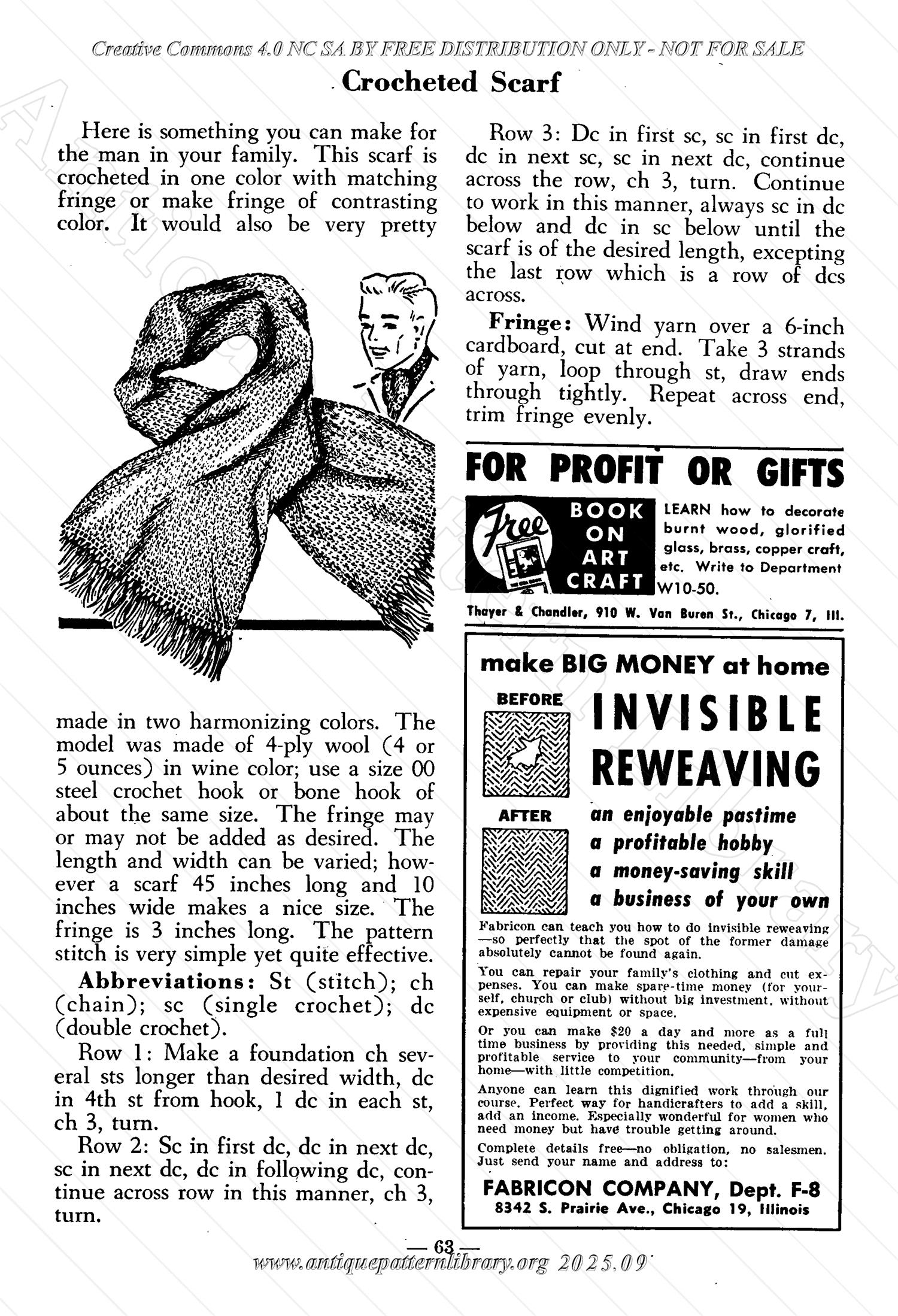 I-WB161 The Workbasket Volume 16 October 1950 Number 1