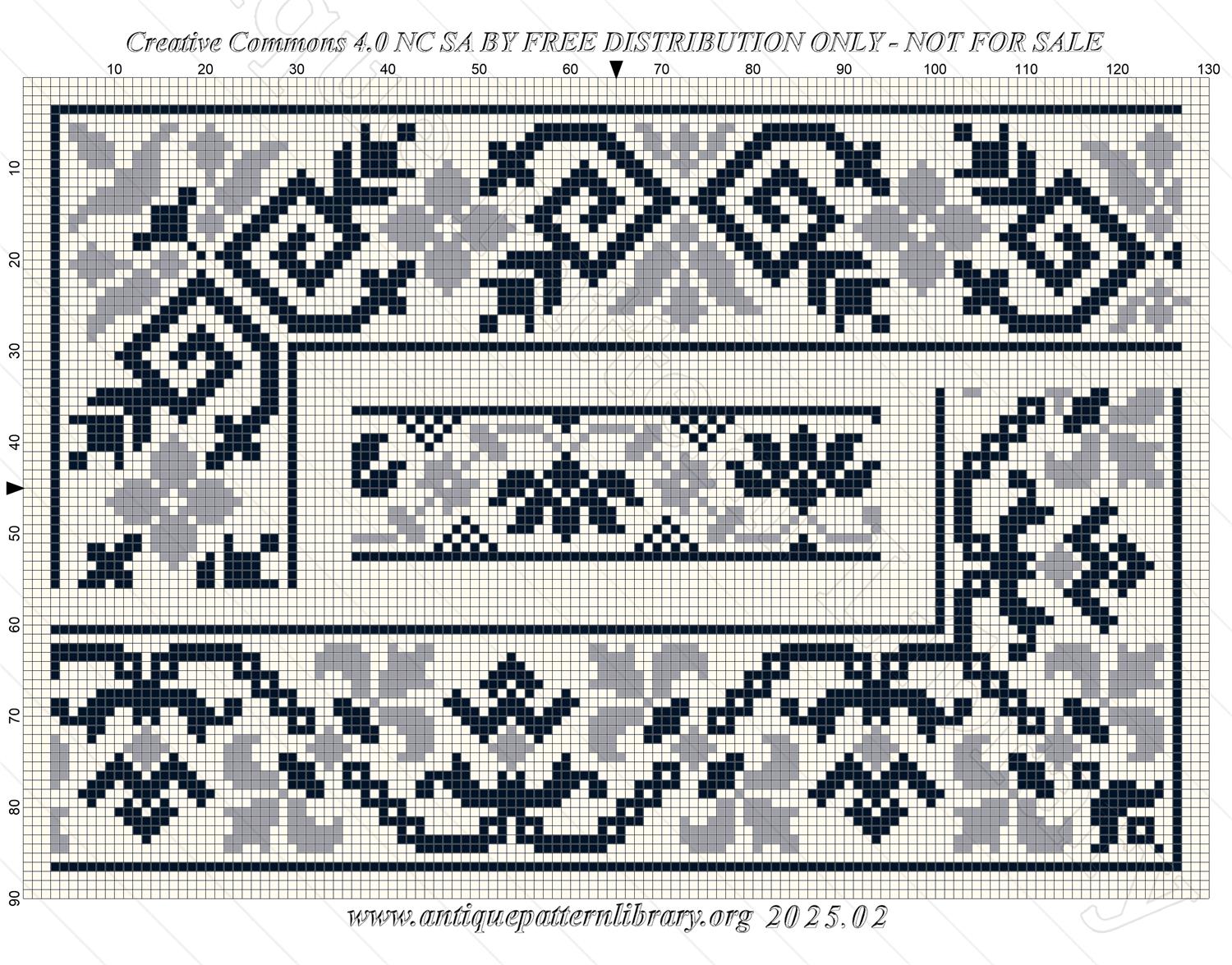 P-II003 Moderne Stickvorlagen / Dessins de Broderies Modernes