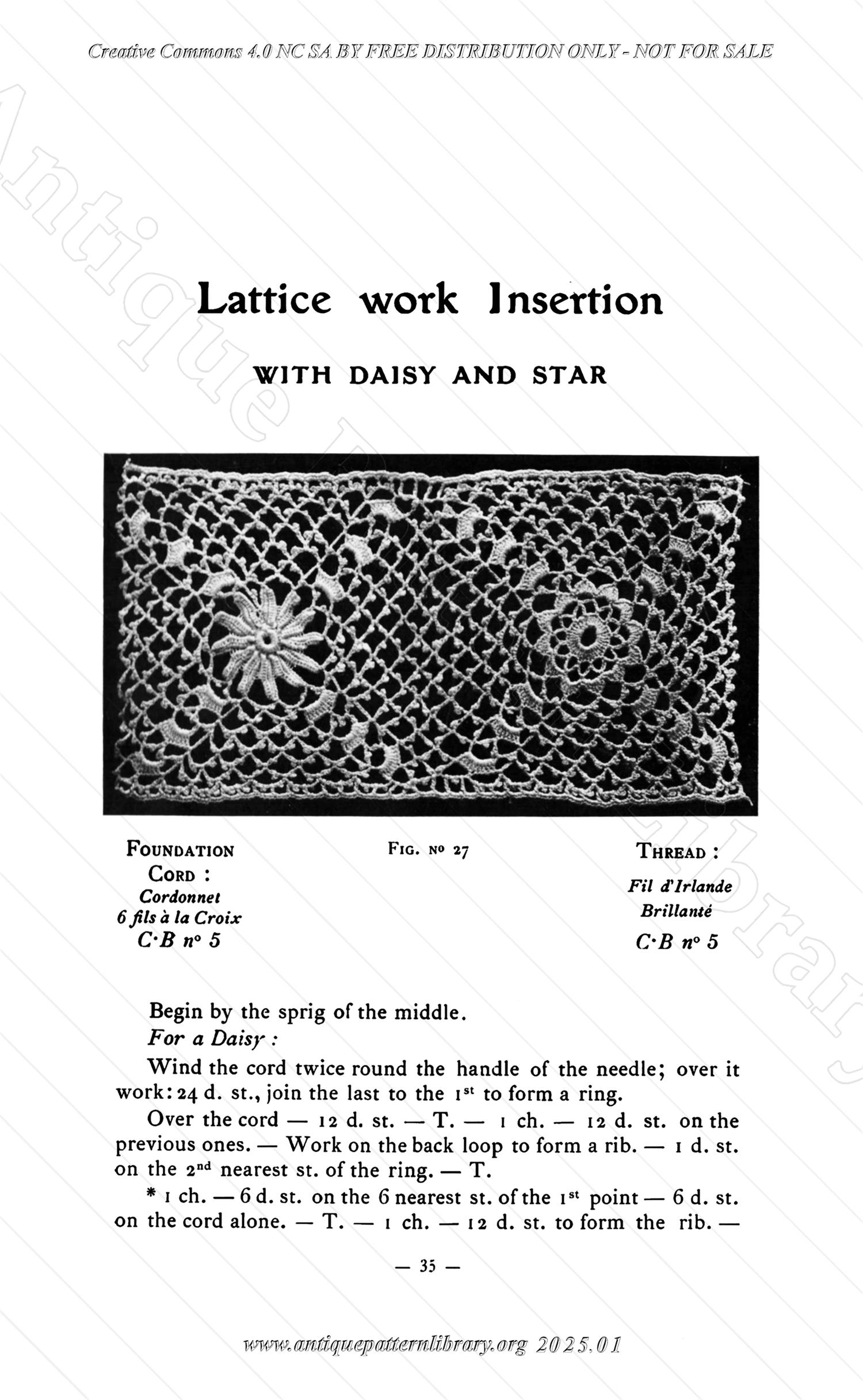 P-NK001 How to make Baby Irish Crochet Lace (2nd Album)