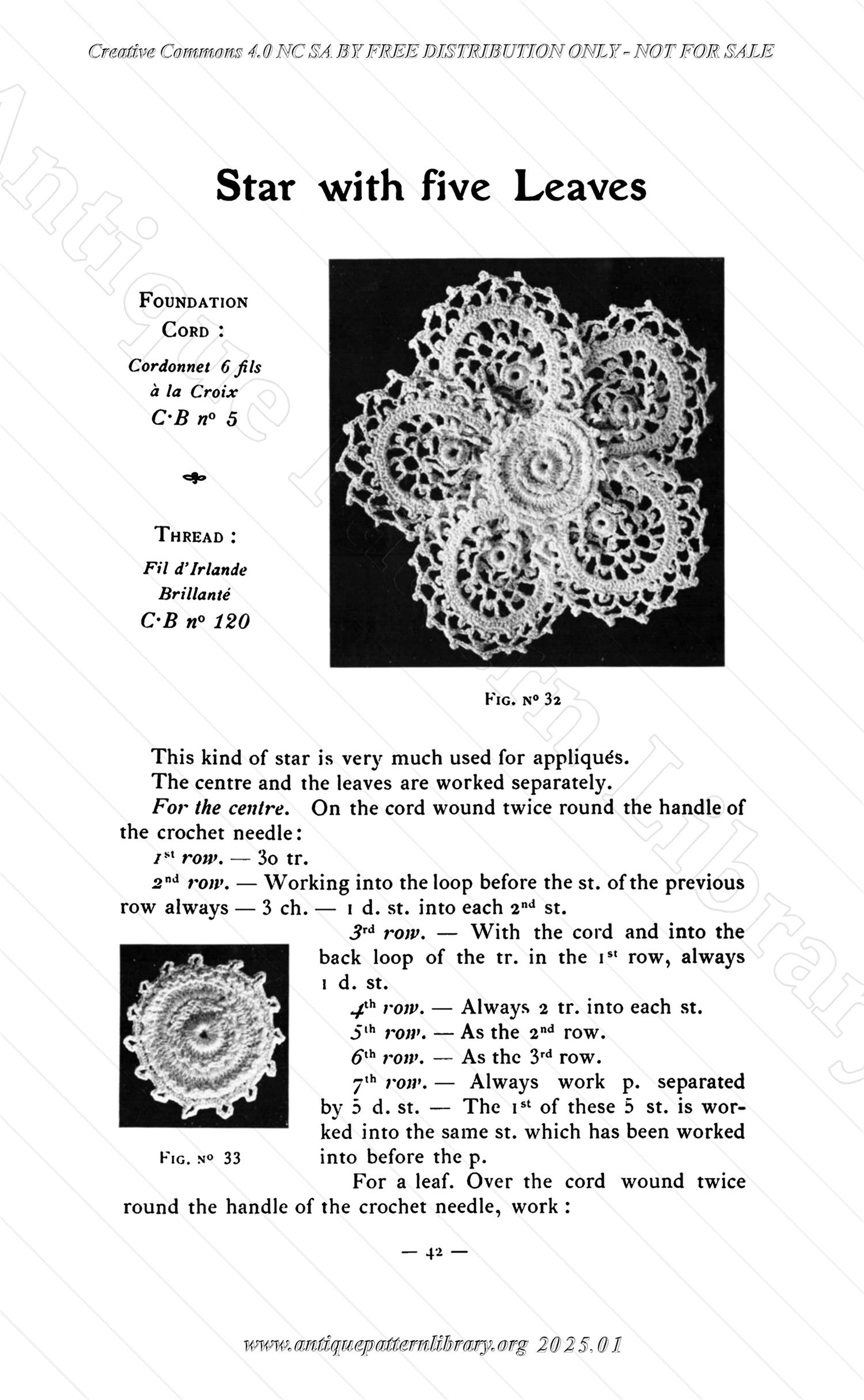 P-NK001 How to make Baby Irish Crochet Lace (2nd Album)