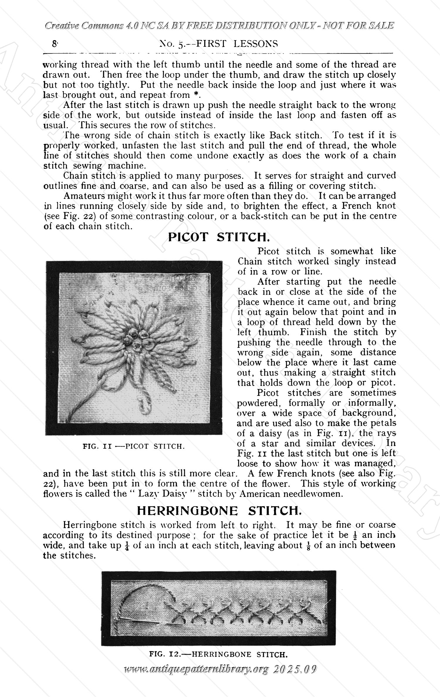 P-NK004 First Lessons in Embroidery