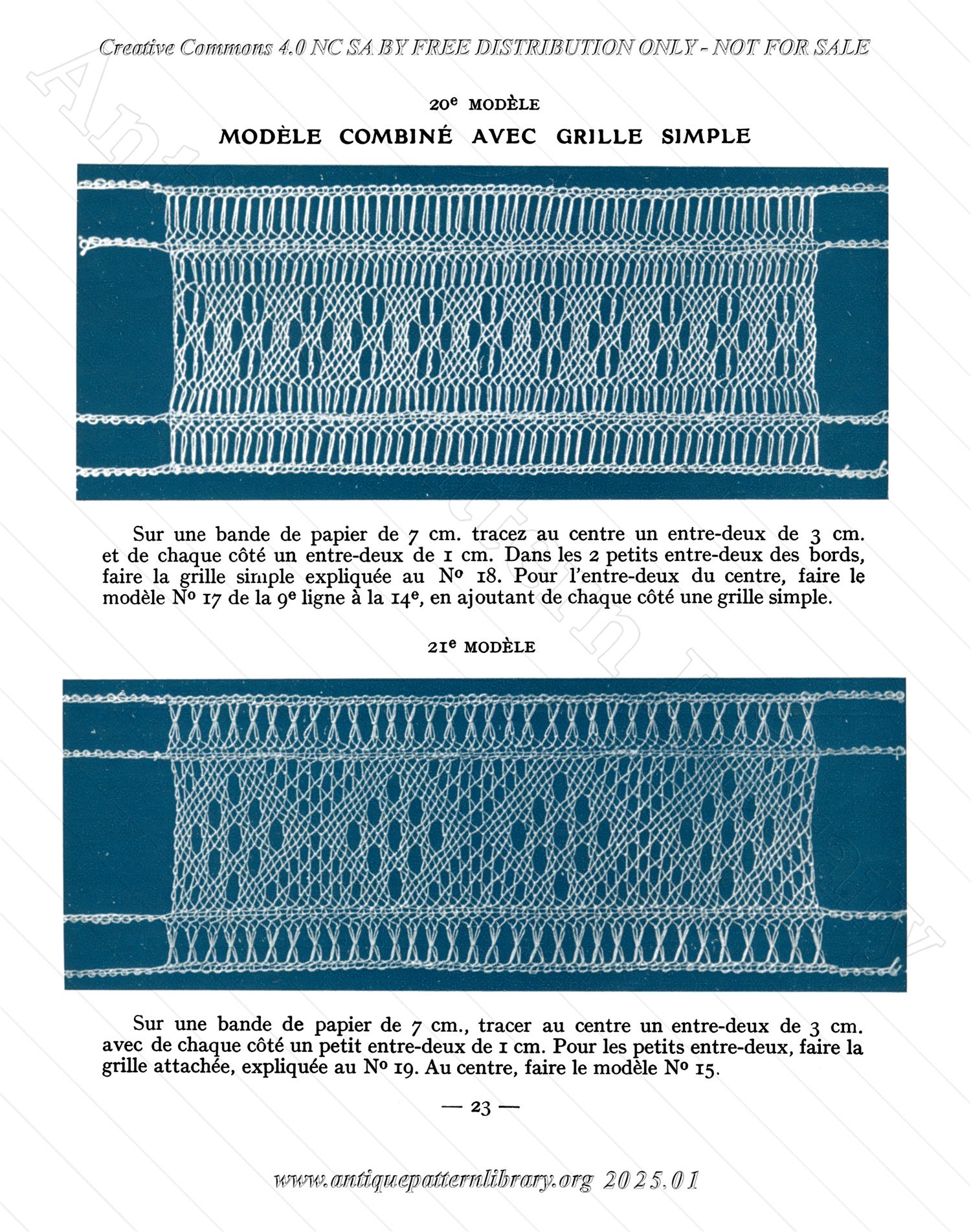 P-YS001 Chebka, Dentelle Arabe