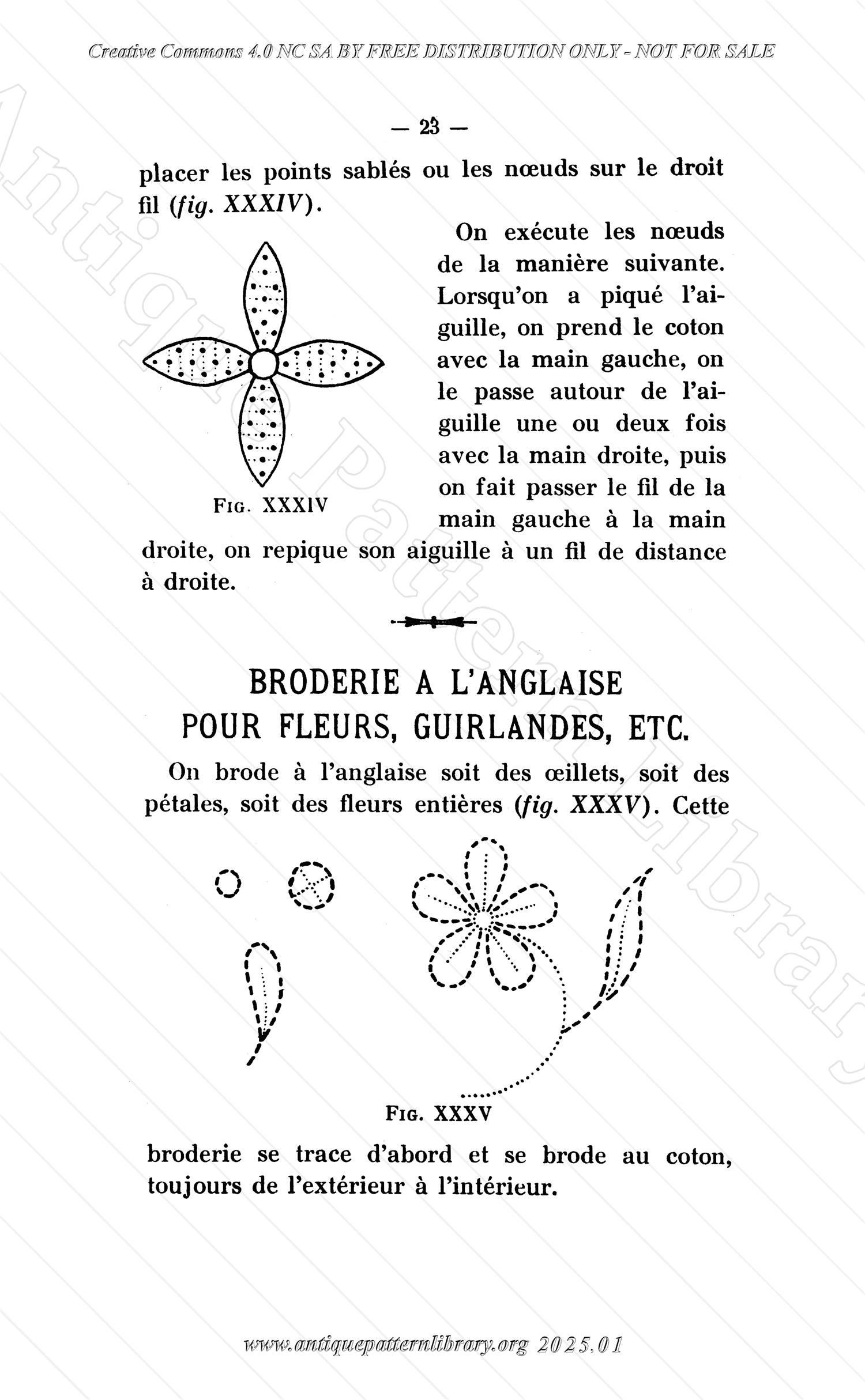 P-YS002 Cours de Broderie a la main sur Mtier