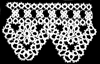 6-AK010 Vandyke Border in Tatting