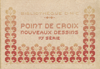 6-SW004 D.M.C. Point de Croix Nouveaux Dessins (1re Srie) 