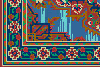 A-MH002 Tapestry design with blue stripes