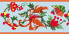 A-MH165 Muse des Ouvrages de Dames - Dragon and flowers border