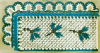 A-MH183 Journal des Demoiselles - Embroidered table runner