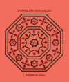 A-MH187 Journal des Demoiselles - Octagonal decoration in black and gold on red background