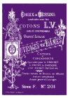 B-SW056 Cotons L.V. - Ouvrages de Dames Srie F. No. 201