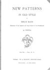 A-SW042 New Patterns in Old Style, Second Part.