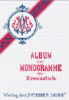 C-PZ003 Album Monogramme Kreuzstich