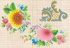 C-YS044 Lindhorst - Floral embroidery patterns