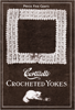 B-JA054 Corticelli Crocheted Yokes