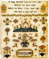 E-CO005 Rebecca Giddings - 1808 Gift Sampler to Mary Whyman, 