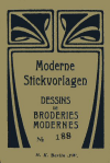 F-IS008 Moderne Stickvorlagen Dessins de Broderies Modernes 