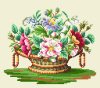 F-IS017 Sajou - 91538 Flower Basket