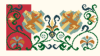 F-IS061 Wide border pattern with heraldic shield