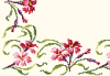 F-IS080 Floral corner pattern