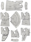 F-PK001 The Sectional System of Gentlemen's Garment Cutting