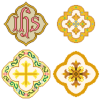 G-CW016 Four religious motifs