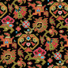 J-TL005 Heinrich Kuehn 7852 - Repeating Oriental Tapestry Pattern