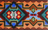 L-PC018 Sajou 5482 - Colorful geometric border