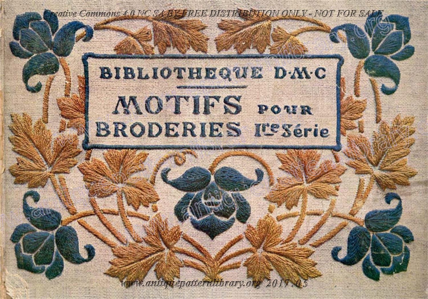 6-DA015 D.M.C. Motifs pour Broderies