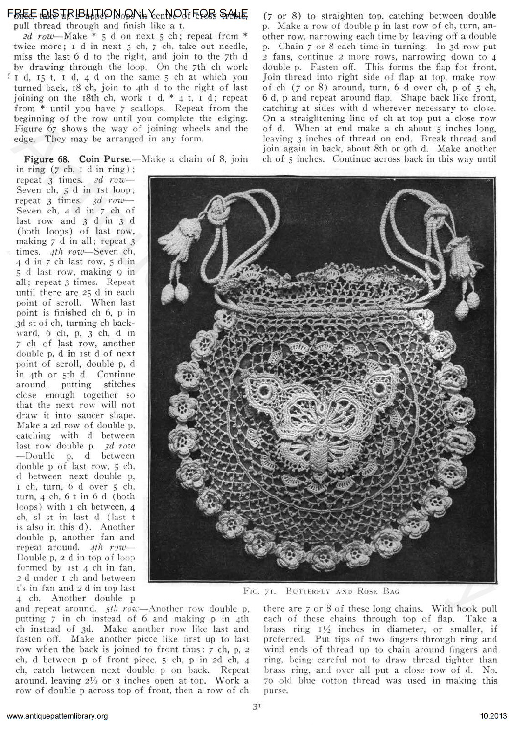 6-JA025 Priscilla Irish Crochet Book No. 2,