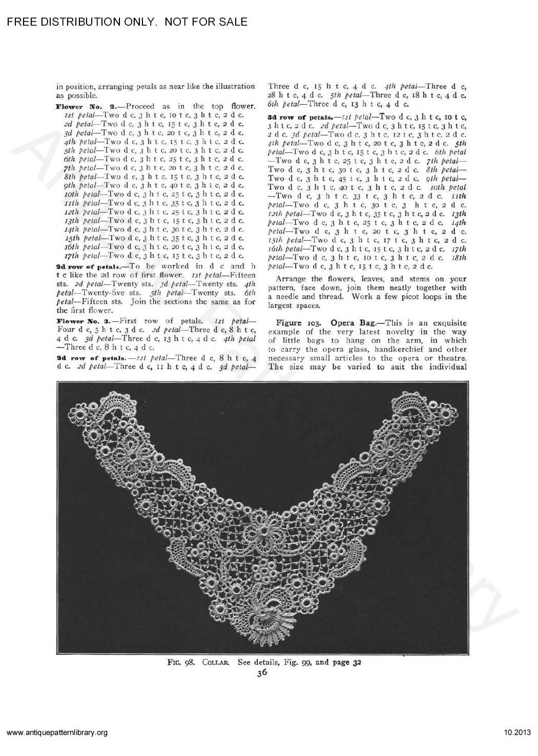 6-JA034 Priscilla Irish Crochet Book