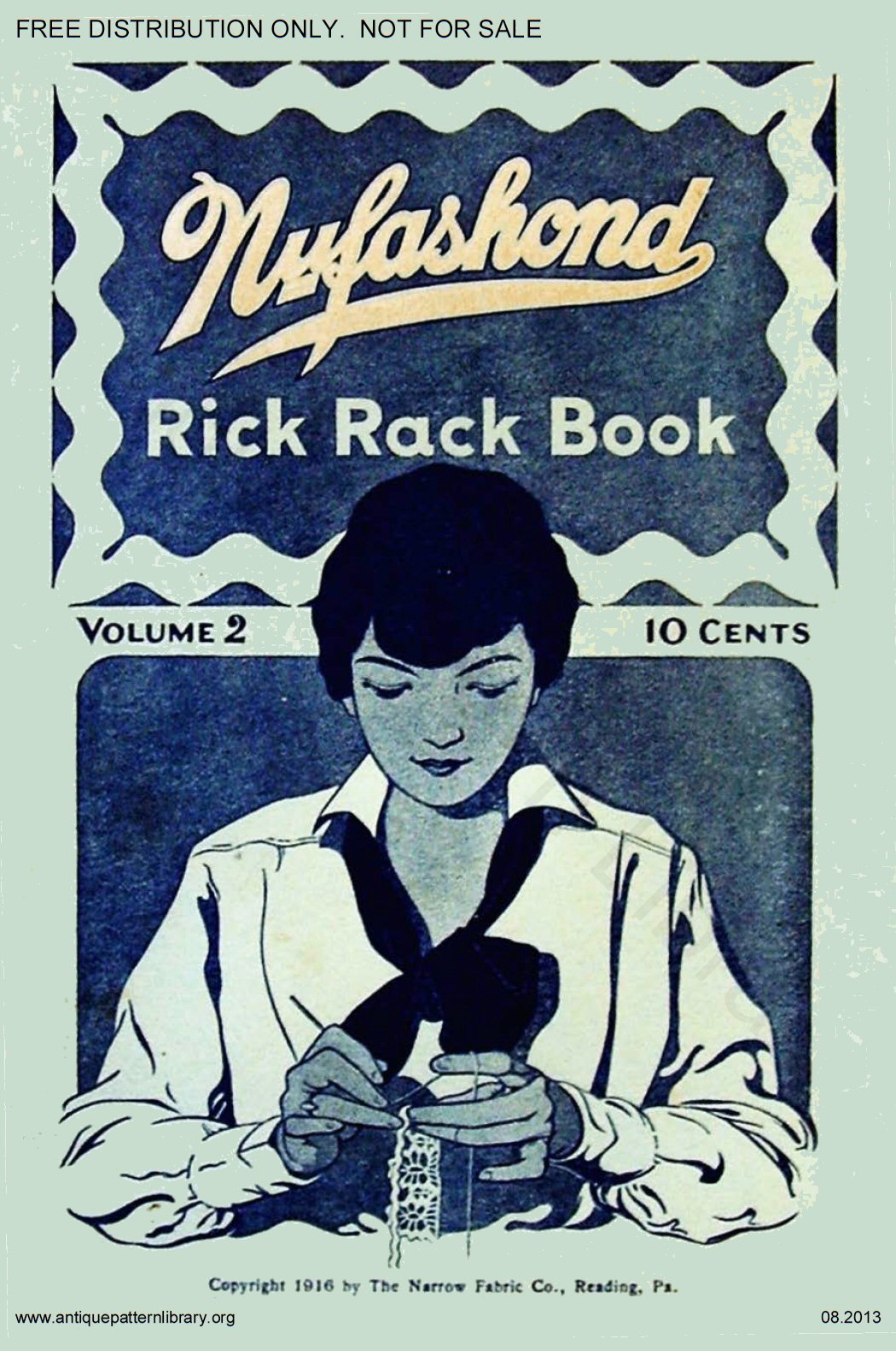 6-TA014 Nufashond Rick Rack Book