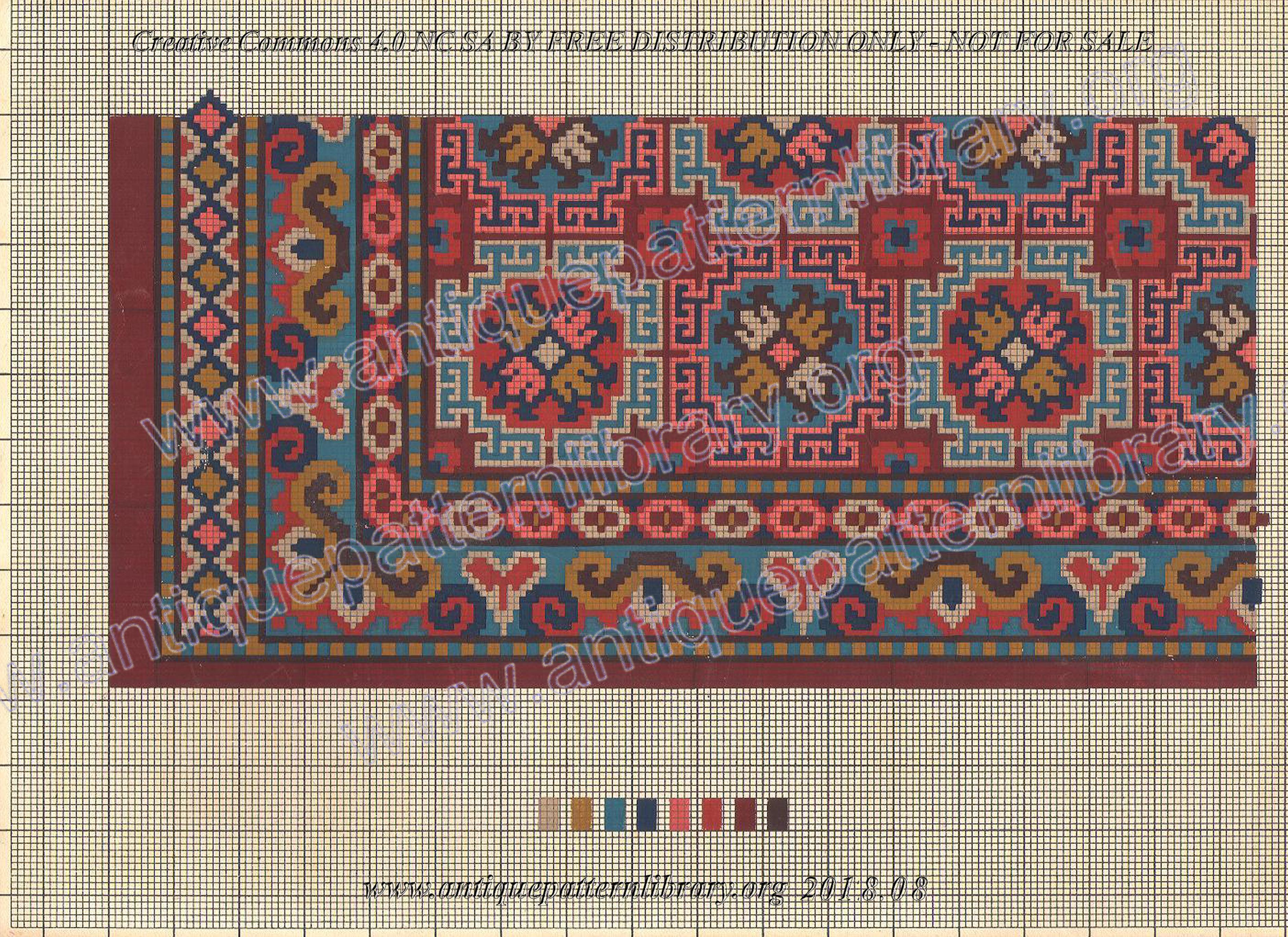 Ковровая вышивка древние ковры