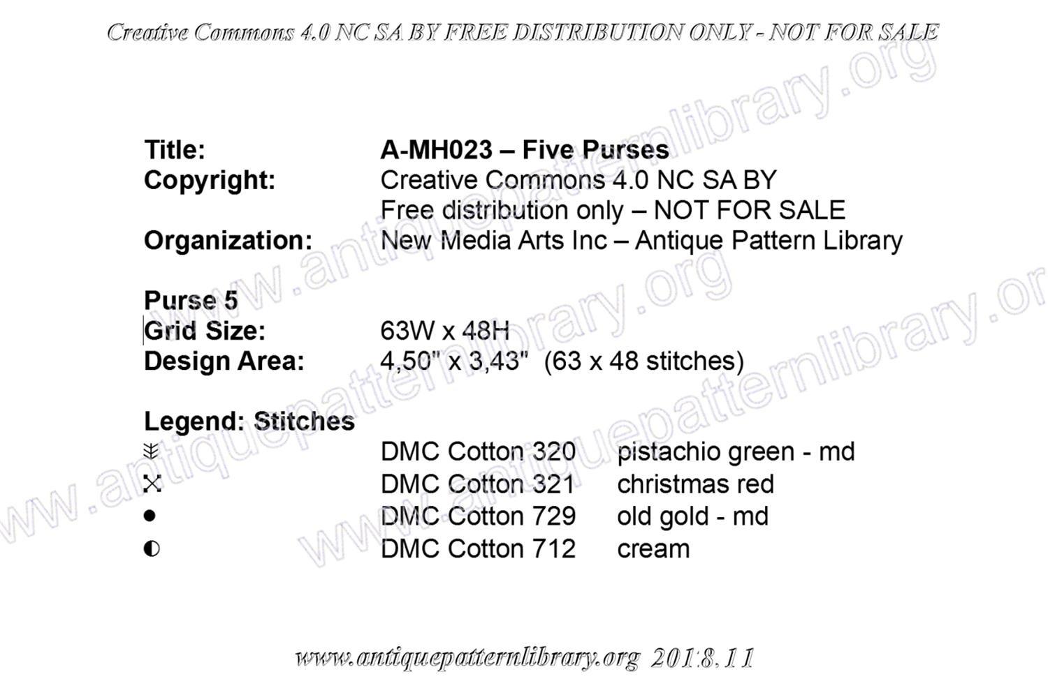 A-MH023 Five purses
