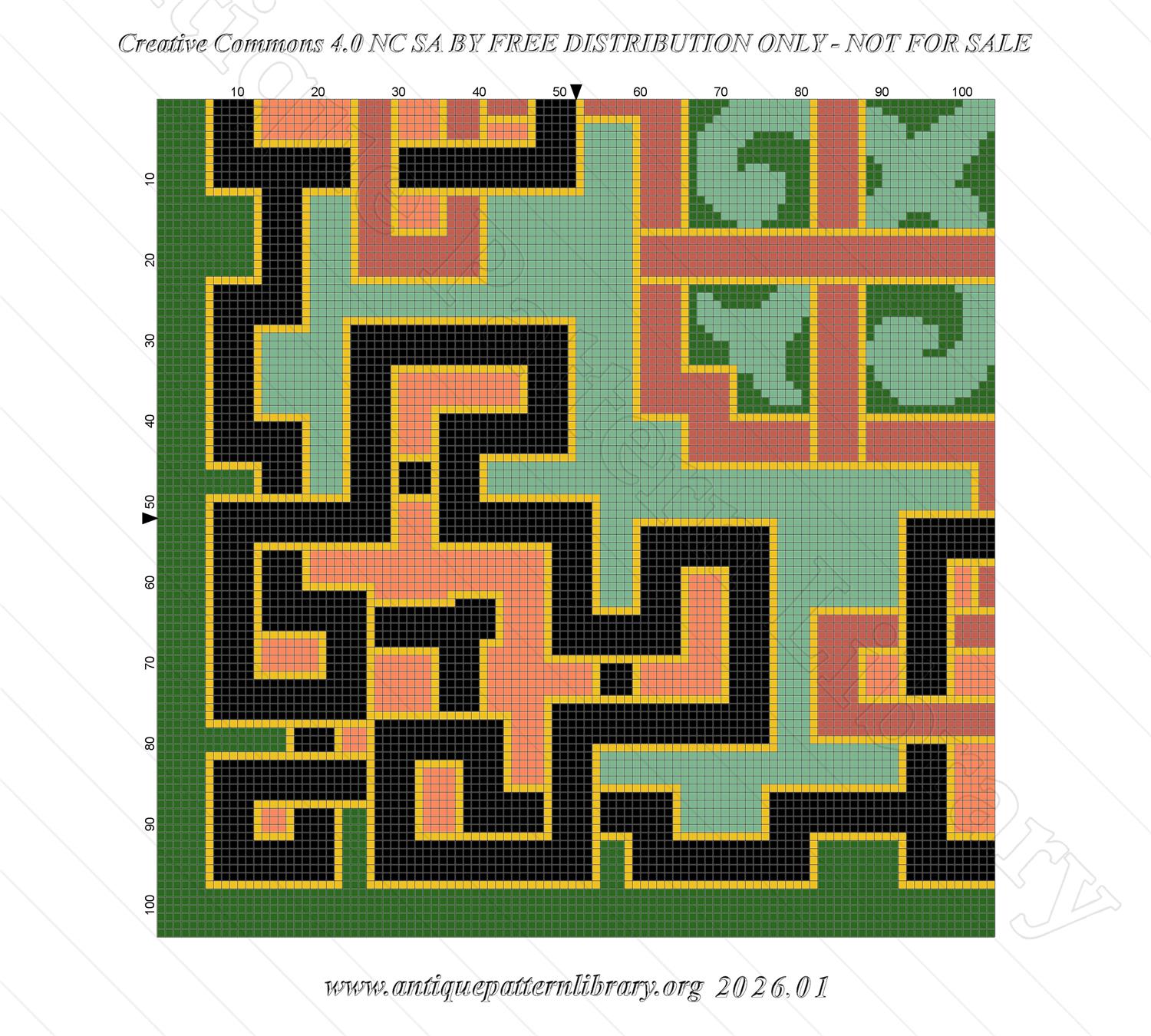 A-MH050 Three embroidery patterns