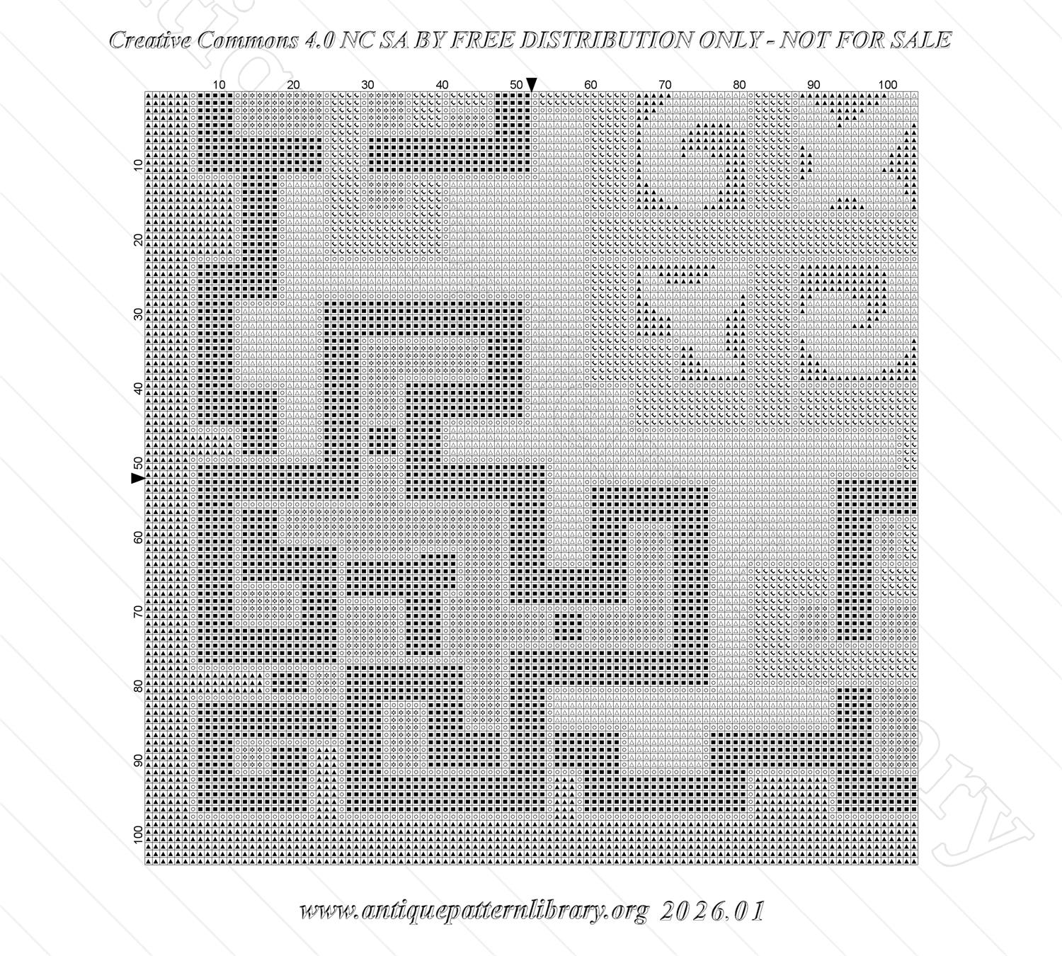 A-MH050 Three embroidery patterns